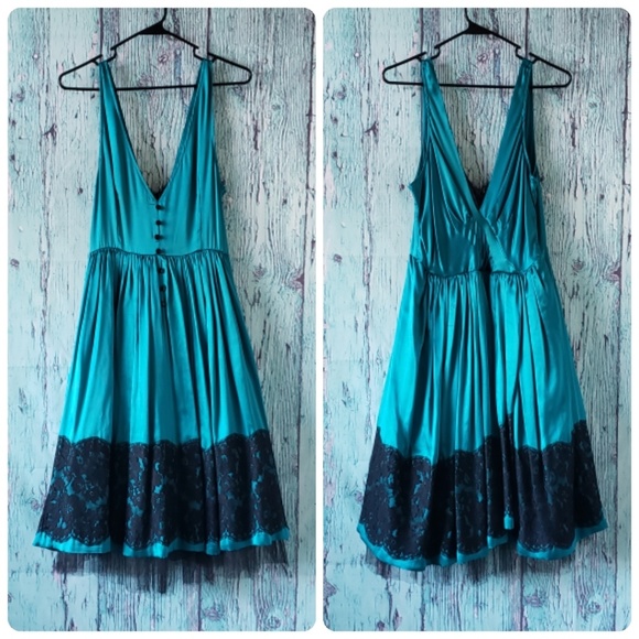 *RARE!* Anthropologie Snow Queen Dress Tracy Reese - Picture 4 of 8